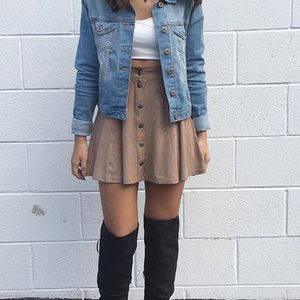Button up skirt